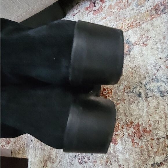 Charles David Lace-Up Suede Boots 7.5 - Picture 7 of 10